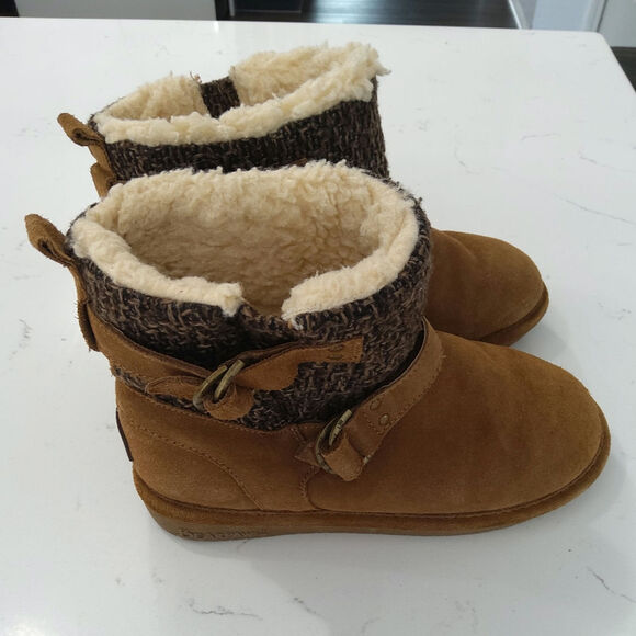 Bearpaw women's Nova boot Hickory suede/leather size 7. Outdoors, comfort, - Picture 1 of 10
